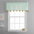 Frank And Lulu Gold Dusk Rod-pocket Tailored Valance