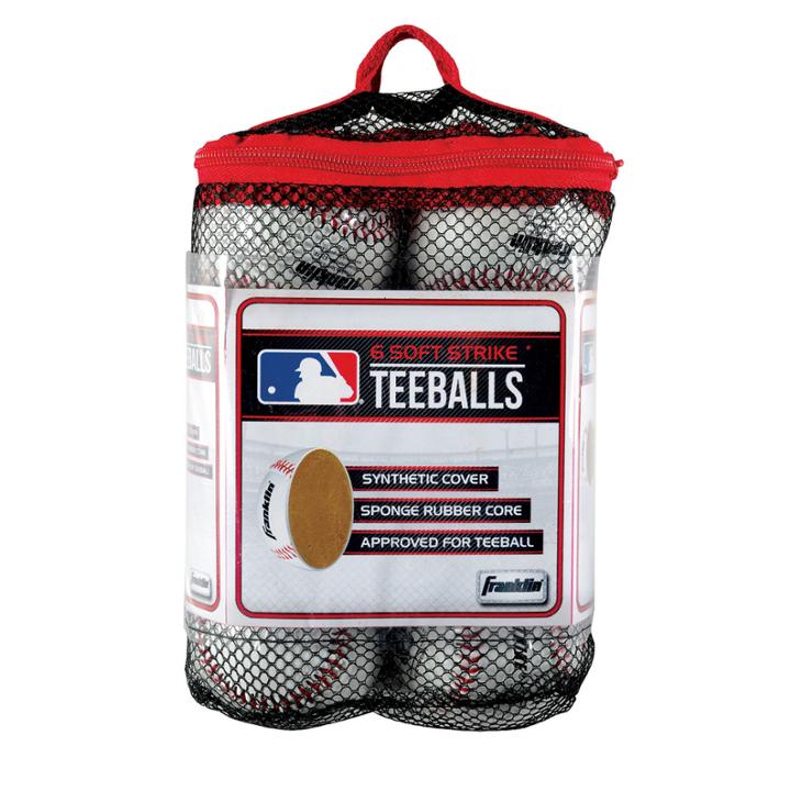 Franklin Sports 6-pk. Mlb Soft Strike Teeballs