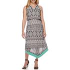 R & K Originals Sleeveless Handkerchief-hem Maxi Dress - Petite