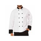 Dickies Unisex Classic Chef Coat W Piping-big