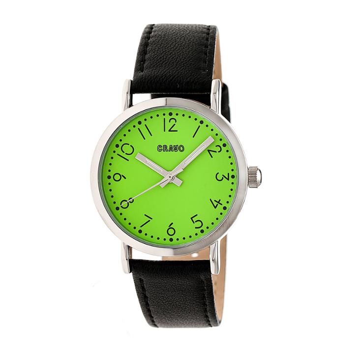 Crayo Pride Unisex Black Strap Watch-cracr3804
