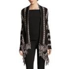 I Jeans By Buffalo Long Sleeve Flyaway Sweater