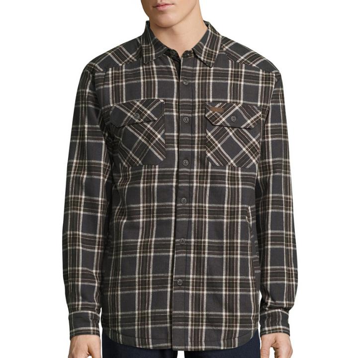 Smith's Workwear Sherpa Lined Shirt Jacket