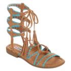 2 Lips Too Whitney Womens Gladiator Sandals