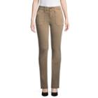 St. John's Bay Twill Flat Front Pants-petites