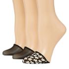 Libby Edelman 3 Pair Pattern Toe Cover - Womens