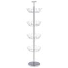 Honey-can-do 4-tier Revolving Chrome Shoe Tree