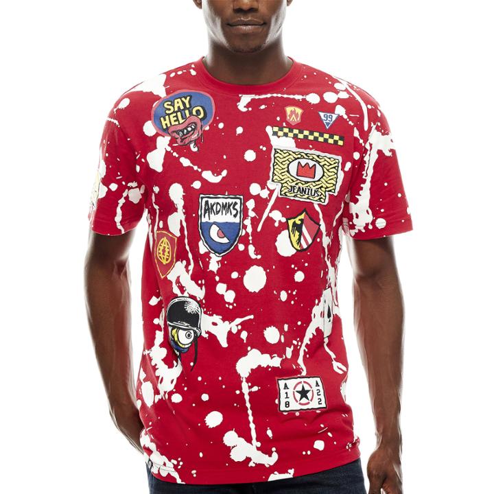 Akademiks Splatter Patch Graphic Tee