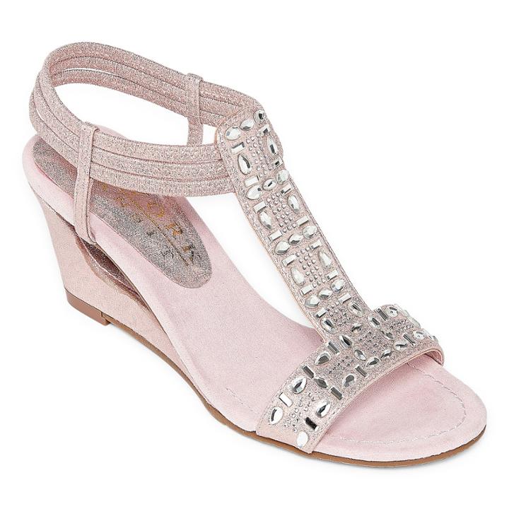 New York Transit Fancy Jewels Wedge Sandals