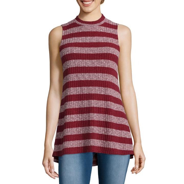 Freshman Ribbed Knit Swing Tank Top