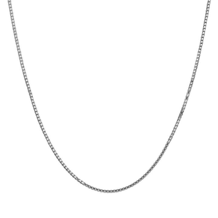 Solid Box 16 Inch Chain Necklace
