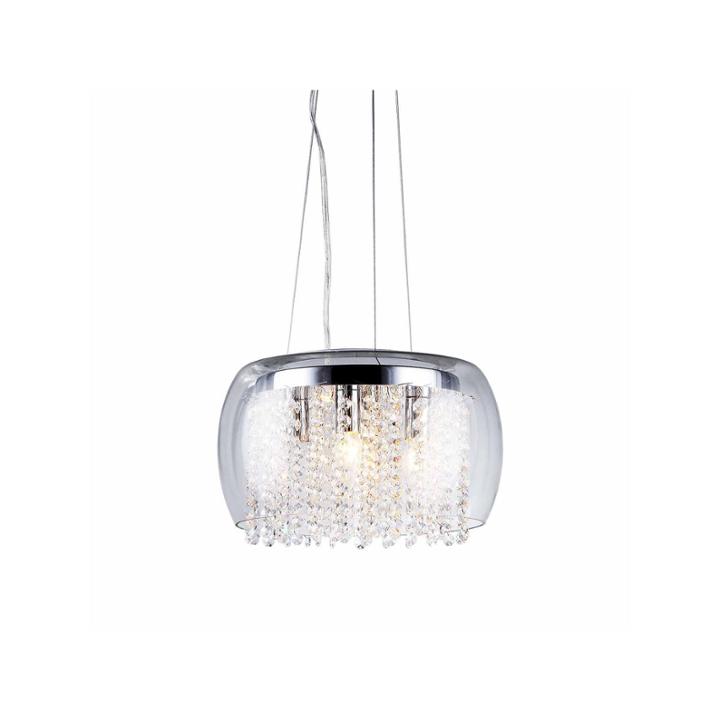 Warehouse Of Tiffany Nereids Chrome Chandelier
