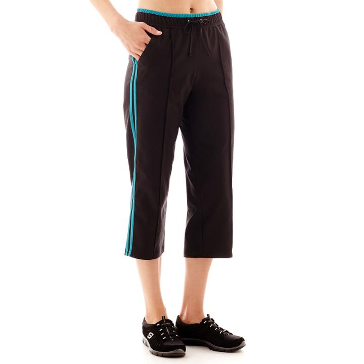 Made For Life&trade; Two-row Mesh-taped Capris