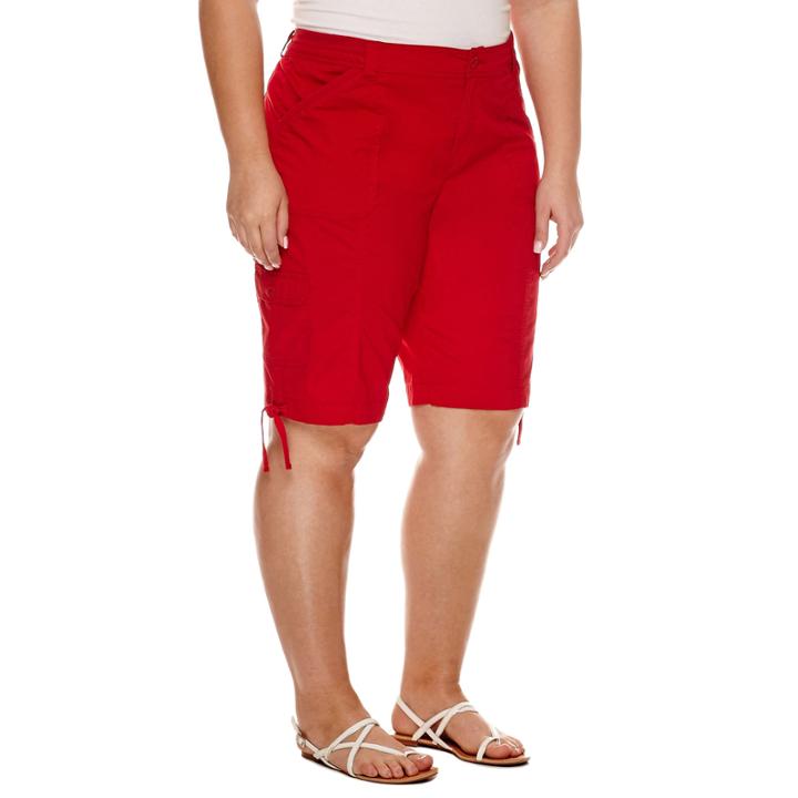 St. John's Bay Bermuda Shorts - Plus (11.5)