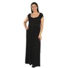 24/7 Comfort Apparel Cool Drink Of Water Dress - Plus