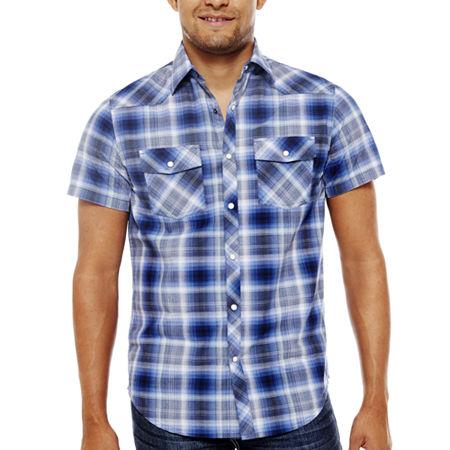 Jf J. Ferrar Short-sleeve Woven Shirt