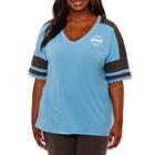 Flirtitude Monday Mood Graphic T-shirt- Juniors Plus