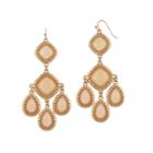 Mixit Champagne Drop Earrings