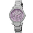 Burgi Womens Silver Tone Strap Watch-b-091sspk
