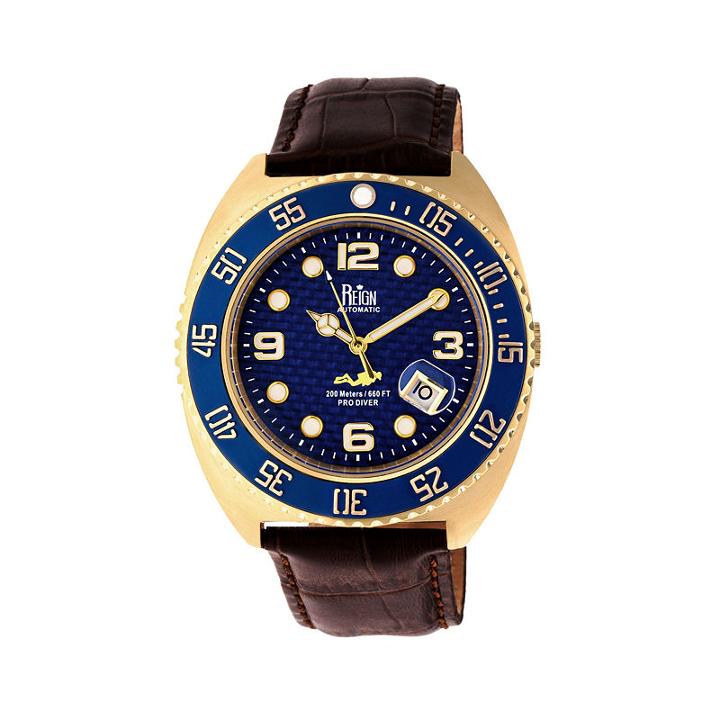 Reign Unisex Brown Strap Watch-reirn4906