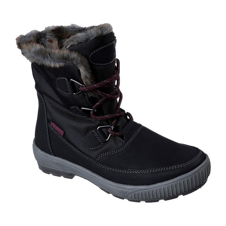 Skechers Dry Quest Womens Mid Lace Up Boots