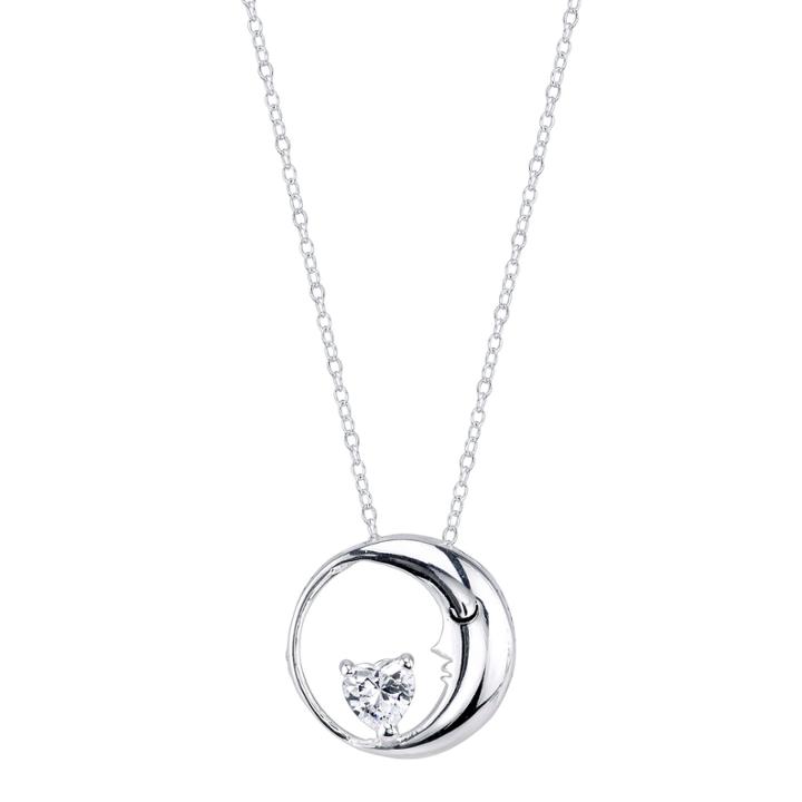 Footnotes Footnotes White Cubic Zirconia Pendant Necklace