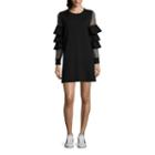 As U Wish Long Sleeve A-line Dress-juniors