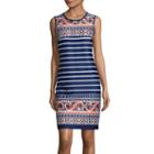 Tiana B. Sleeveless Shift Dress
