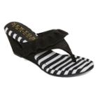 New York Transit Vital Moment Womens Wedge Sandals