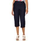 Alfred Dunner All Aboard Pull-on Capri Pants