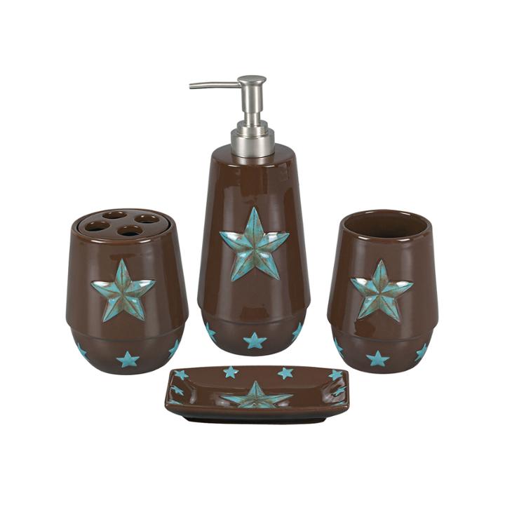 Hiend Accents Star 4-pc. Bath Accessory Set
