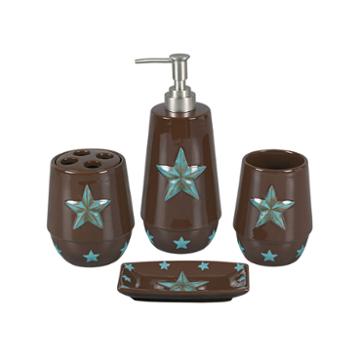 Hiend Accents Star 4-pc. Bath Accessory Set