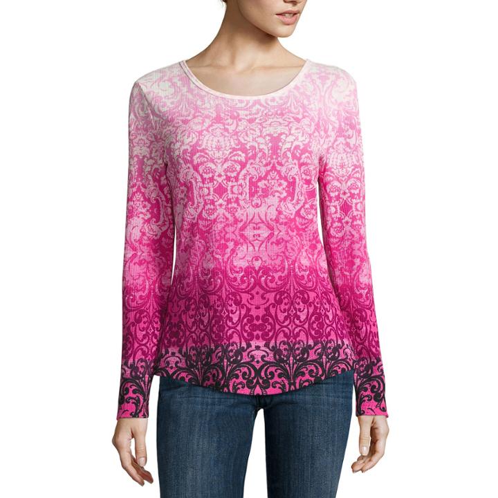 Liz Claiborne Long-sleeve Thermal Tee