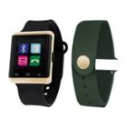 Itouch Air Air Activity Tracker & Interchangeable Band Set Black/green Unisex Multicolor Smart Watch-jcp5550g724-blo