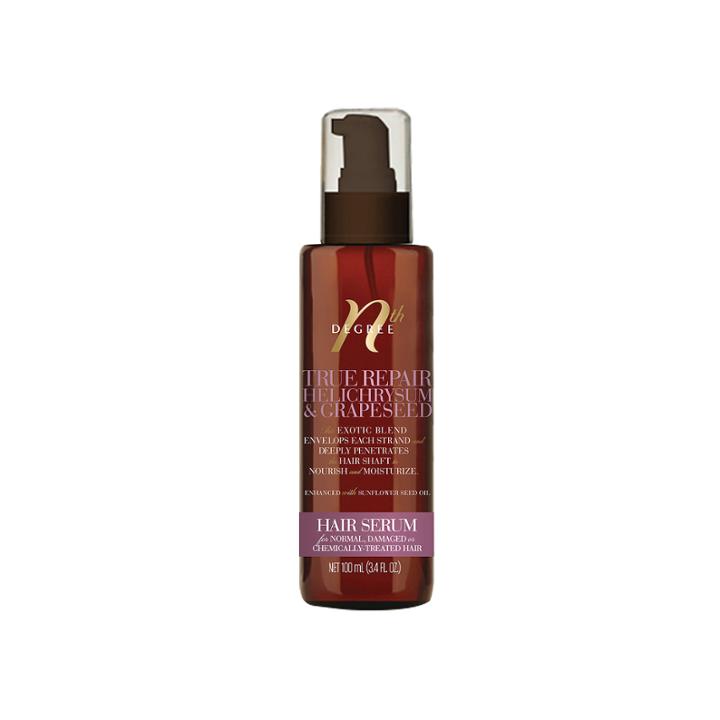 Nth Degree True Repair Helichrysum & Grapeseed Hair Serum - 3.4 Oz.