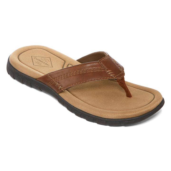 St. John's Bay Saddlebrook Men's Flip Flops