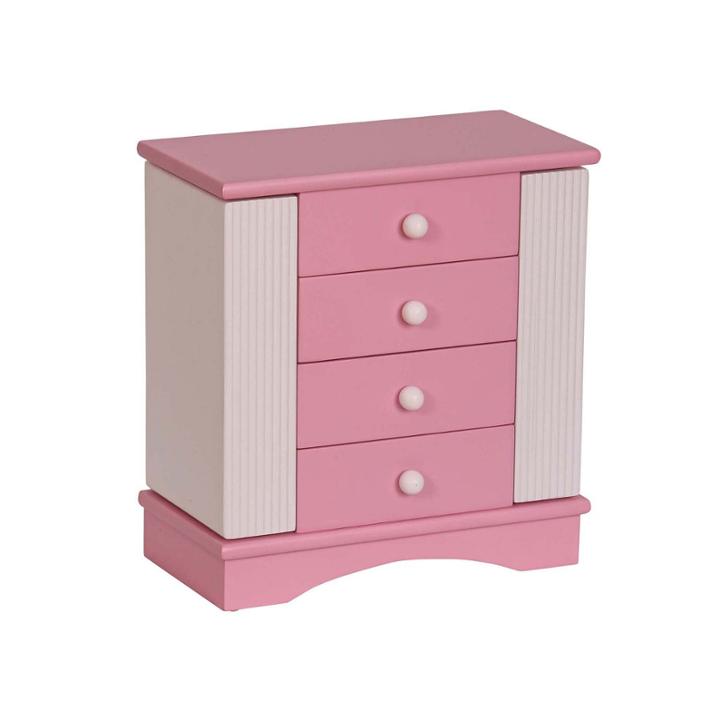 Mele & Co. Elise Musical Ballerina Wooden Jewelry Box