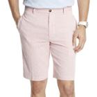 Izod Corded Stripe Flat-front Shorts