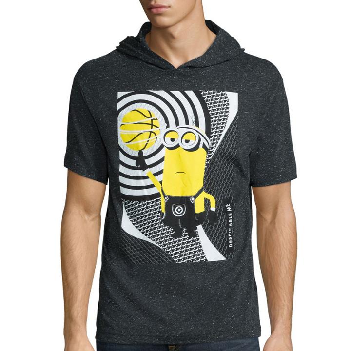 Minions Basketball Short-sleeve Hoodie