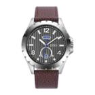 Esq Mens Brown Strap Watch-37esq007001a