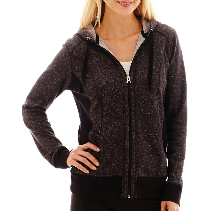 Made For Life&trade; Novelty French Terry Hooded Jacket