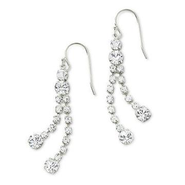 Vieste Rhinestone Strand Earrings