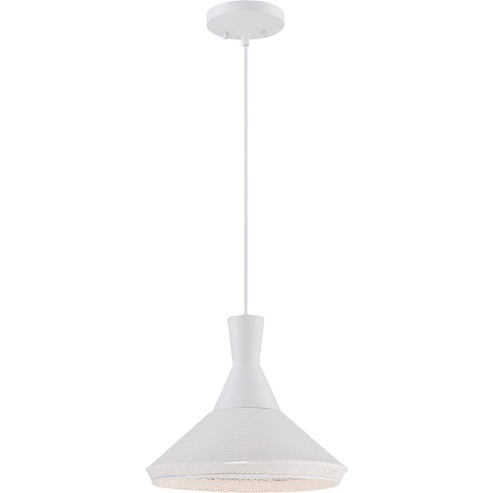 Filament Design 1-light Glacier White Pendant