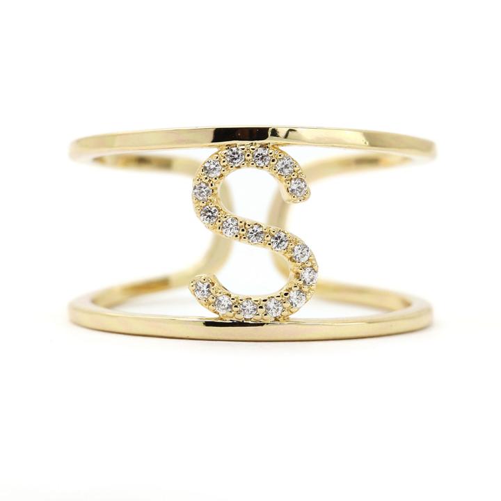 Sparkle Allure Adjustable Cocktail S Ring