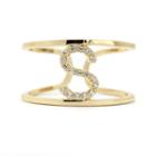 Sparkle Allure Adjustable Cocktail S Ring