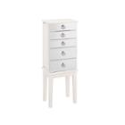 Painted Jewelry Armoire