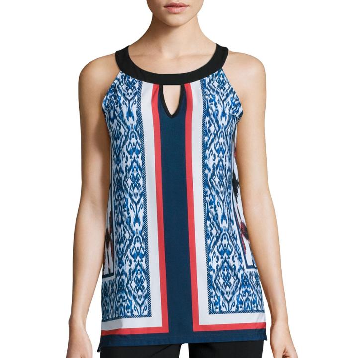 Alyx Aztec Scarf Print Top