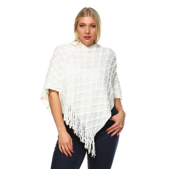 White Mark Frostine Ponchos Plus