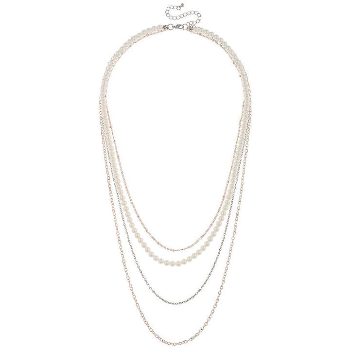 Decree Womens 8-pc. Round Necklace Set