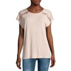 Buffalo Jeans Short Sleeve Round Neck T-shirt-womens